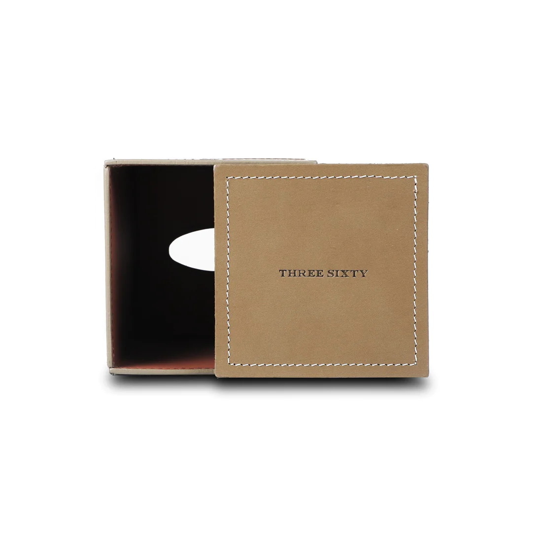 High Tissue Box Holder Taupe - Image 3