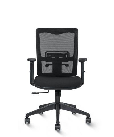 ZAP Medium Back LX (Black Chair)